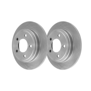 Rear Geomet Coated Anti Rust Brake Rotor Set of 2