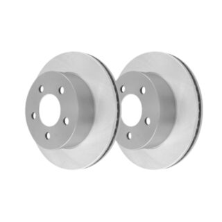 Front Geomet Coated Anti Rust Brake Rotor Set of 2