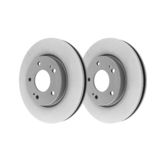 Front Geomet Coated Anti Rust Brake Rotor Set of 2