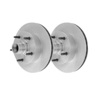 Front Geomet Coated Anti Rust Brake Rotor Set of 2
