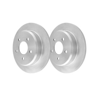 Rear Geomet Coated Anti Rust Brake Rotor Set of 2
