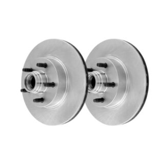 Front Geomet Coated Anti Rust Brake Rotor Set of 2