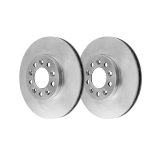 Front Geomet Coated Anti Rust Brake Rotor Set of 2