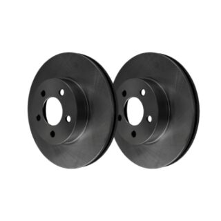 Front Geomet Coated Anti Rust Brake Rotor Set of 2