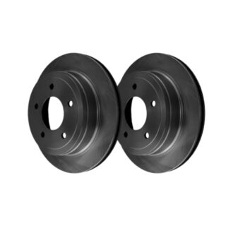 Rear Geomet Coated Anti Rust Brake Rotor Set of 2