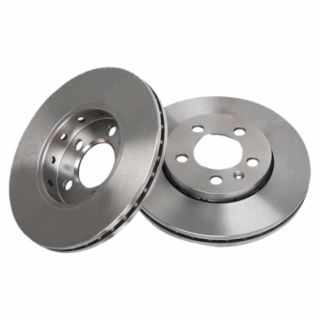 Front Geomet Coated Anti Rust Brake Rotor Set of 2