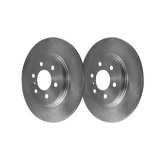 Rear Geomet Coated Anti Rust Brake Rotor Set of 2