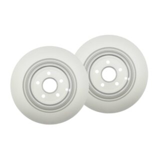 Rear Geomet Coated Anti Rust Brake Rotor Set of 2