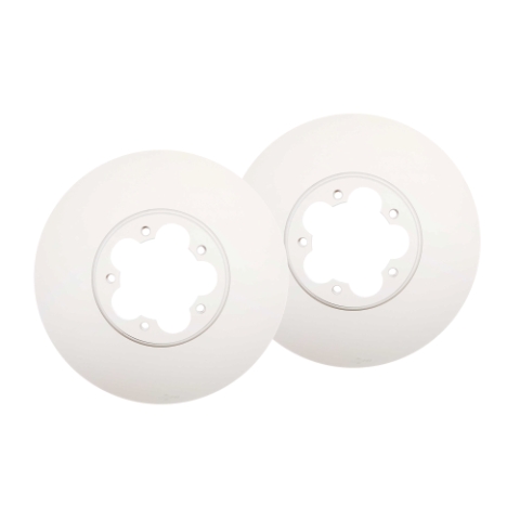 Front Geomet Coated Anti Rust Brake Rotor Set of 2