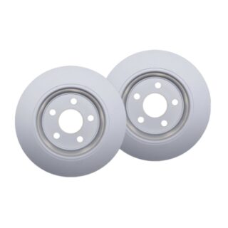 Rear Geomet Coated Anti Rust Brake Rotor Set of 2