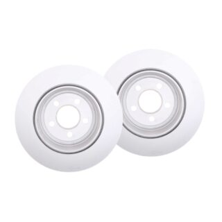 Rear Geomet Coated Anti Rust Brake Rotor Set of 2