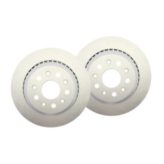 Rear Geomet Coated Anti Rust Brake Rotor Set of 2