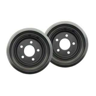 Rear Standard Brake Drum Set of 2