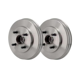 Rear Anti rust Coated Drum Set of 2