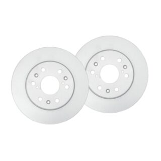 Rear Geomet Coated Anti Rust Brake Rotor Set of 2