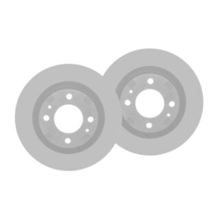Front Standard Brake Rotor Set of 2
