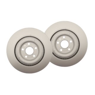 Rear Geomet Coated Anti Rust Brake Rotor Set of 2