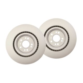 Front Geomet Coated Anti Rust Brake Rotor Set of 2