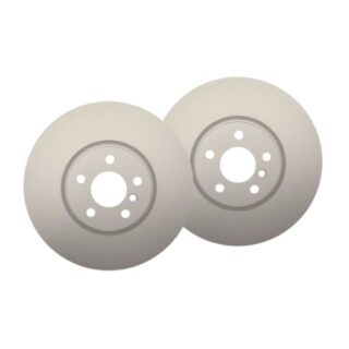 Front Geomet Coated Anti Rust Brake Rotor Set of 2