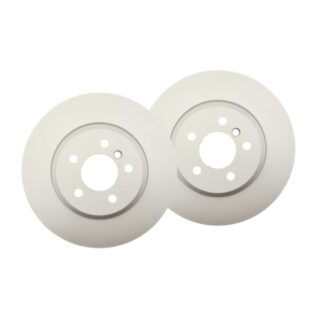Front Geomet Coated Anti Rust Brake Rotor Set of 2