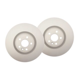 Front Geomet Coated Anti Rust Brake Rotor Set of 2