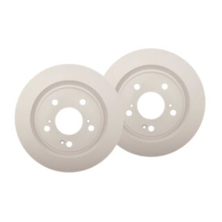 Rear Geomet Coated Anti Rust Brake Rotor Set of 2