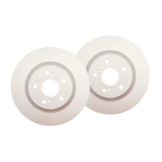 Front Geomet Coated Anti Rust Brake Rotor Set of 2